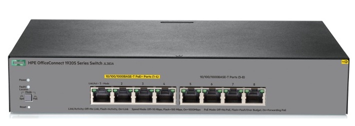 HP 1920S 8G PPoE+ Switch JL383A