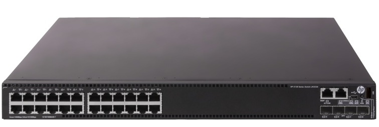 HP FlexNetwork 5130 24G 4SFP+ 1-slot HI Switch JH323A