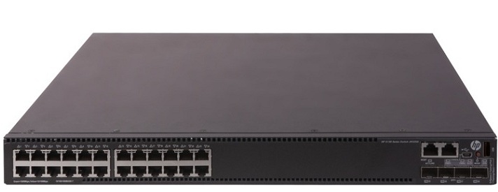 HP FlexNetwork 5130 24G PoE+ 4SFP+ 1-slot HI Switch JH325A