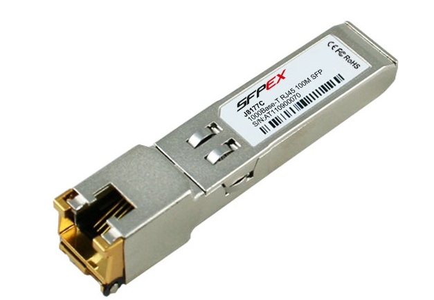 HP X121 1G SFP RJ45 T Transceiver J8177C