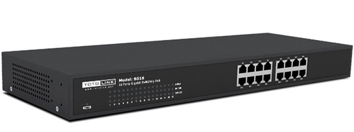 16-Port Gigabit Unmanaged Switch TOTOLINK SG16