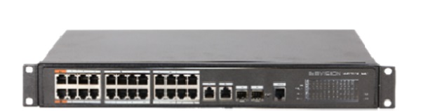 24-port 10/100Mbps+2-port SFP PoE Switch KBVISION KX-SW24SFP2