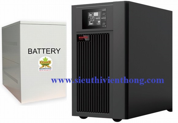 Nguồn lưu điện 2KVA UPS SANTAK ONLINE C2KS (LCD)