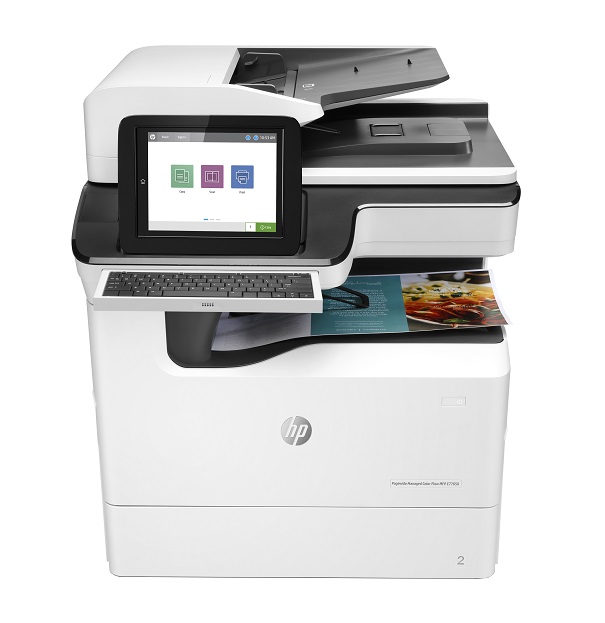 Máy in phun màu đa chức năng HP PageWide Managed Color MFP E77650z