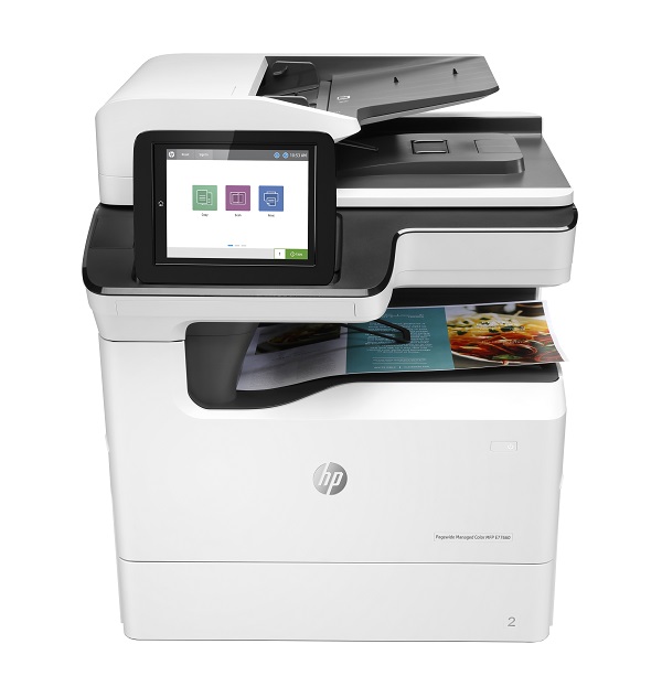 Máy in phun màu đa chức năng HP PageWide Managed Color MFP E77660dn