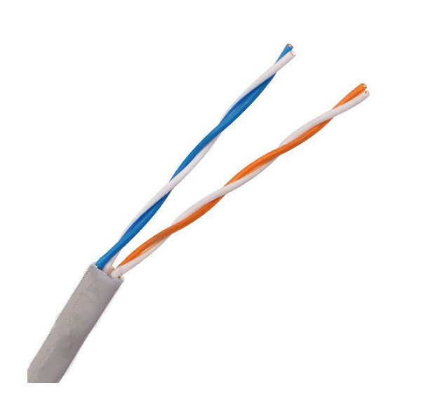 Cáp mạng 2 đôi LS CAT.5e U/UTP copper (UTP-E-C5G-E1VN-M 0.5X002P/GY)