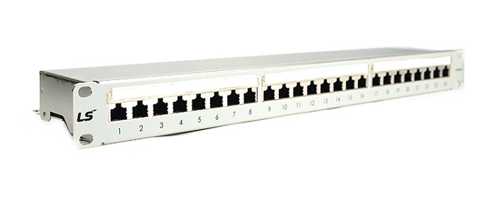 Patch panel 24-port Shielded LS CAT.6 (LS-PP-SC6-24P)