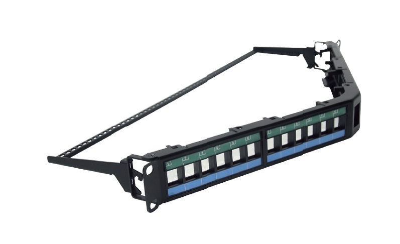 Emty Patch panel 24-port Unshielded LS (LS-APP-UC-24P-E4-WM-C)