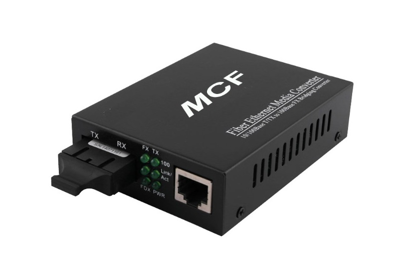 10/100/1000M Dual Fiber Single-Mode Media Converter NETONE NO-MCF-GSM40 