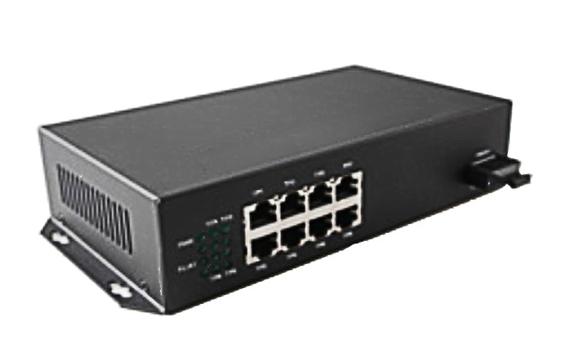 10/100/1000M Dual Fiber Single-Mode Media Converter NETONE NO-MCF-GSM20/8E