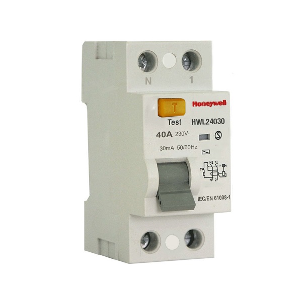 Cầu dao bảo vệ chống dòng rò RDC 2 cực HONEYWELL HWL24030