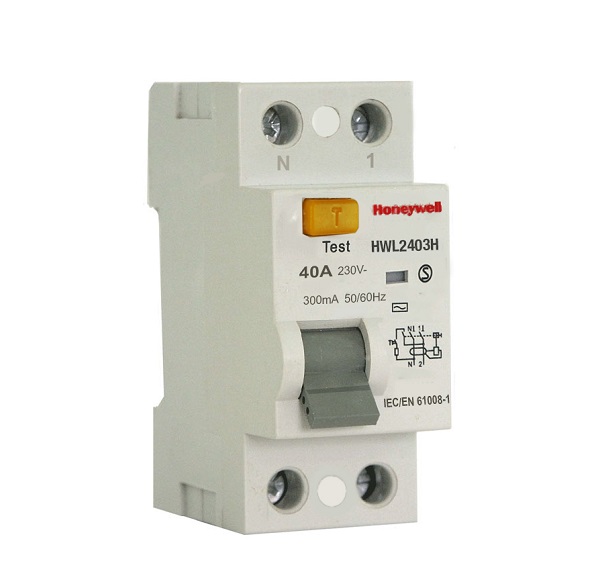 Cầu dao bảo vệ chống dòng rò RDC 2 cực HONEYWELL HWL2403H