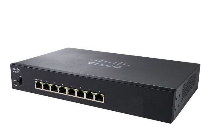 8-port 10/100 Managed Switch CISCO SF350-08-K9-EU