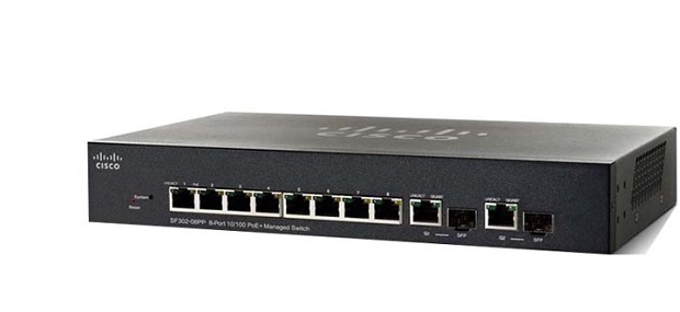 8 ports 10/100 Managed Switch CISCO SF352-08-K9-EU