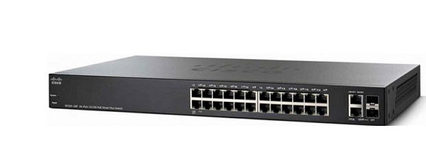 24-port 10/100 Smart Switch CISCO SF220-24-K9-EU