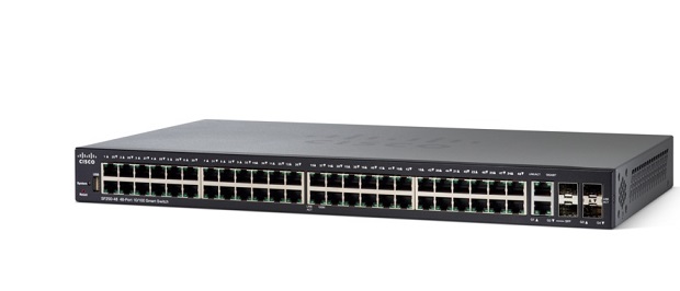 48-port 10/100 PoE+ Smart Switch CISCO SF250-48HP-K9-EU