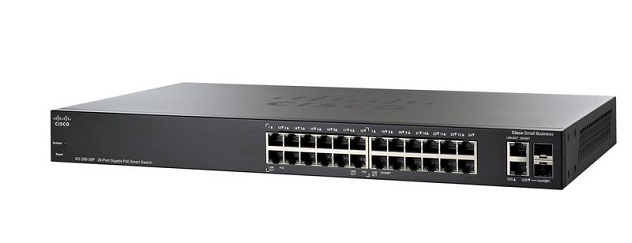 26-Port Gigabit PoE Smart Switch CISCO SG250-26P-K9-EU