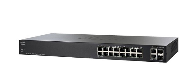 18-Port Gigabit Smart Switch CISCO SG250-18-K9-EU