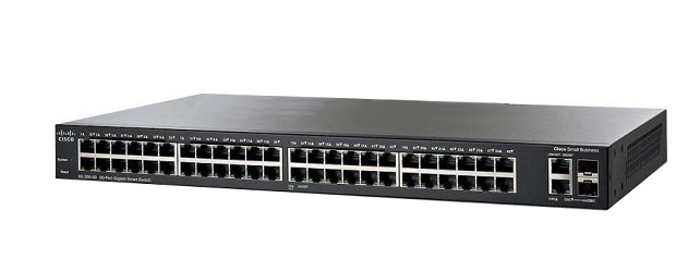 48-Port Gigabit with 4-Port 10-Gigabit Smart Switch CISCO SG250X-48-K9-EU