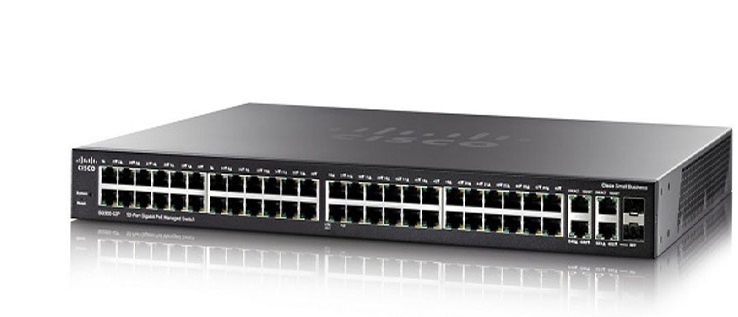 52-Port Gigabit Managed Switch CISCO SG350-52-K9-EU