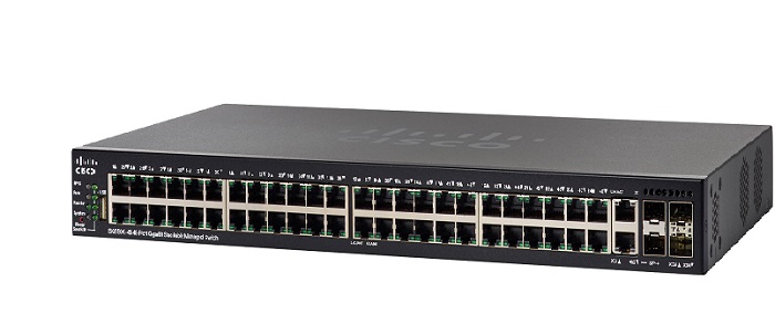 48-Port Gigabit PoE Stackable Managed Switch CISCO SG550X-48MP-K9-EU