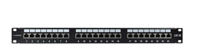 Patch panel 24-port Shielded VIVANCO CAT.5E (VCCPSF5241)