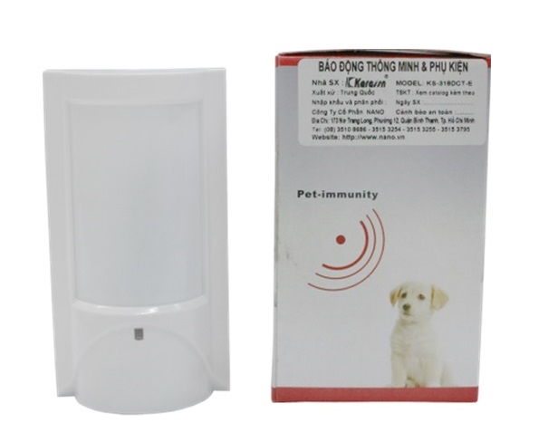 Đầu dò hồng ngoại kép không dây ANTI-PET KARASSN KS-318DCT