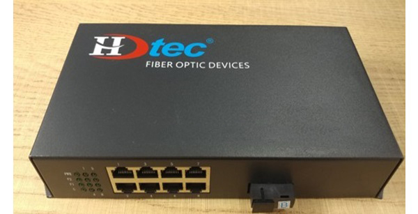 HDTEC Ethernet Converter 8 Port 100M