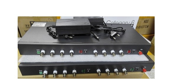 Bộ chuyển đổi Quang HDTEC Video Converter 8 Port BNC 