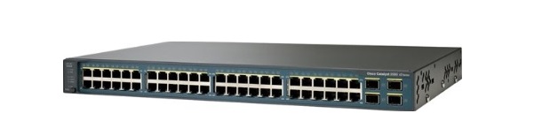 48-Port Ethernet 10/100 Switch Cisco Catalyst WS-C3750V2-48TS-S