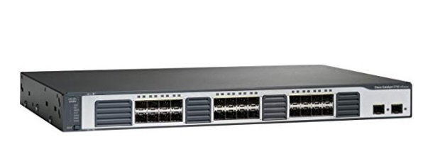 24-Port 100BaseFX Switch Cisco Catalyst WS-C3750V2-24FS-S