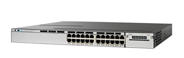 24-Port 10/100/1000 Ethernet PoE Switch Cisco Catalyst WS-C3750X-24P-L