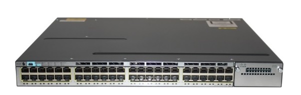 48-Port 10/100/1000 Ethernet PoE Switch Cisco Catalyst WS-C3750X-48PF-L