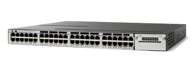 48-Port 10/100/1000 Ethernet PoE Switch Cisco Catalyst WS-C3750X-48P-S