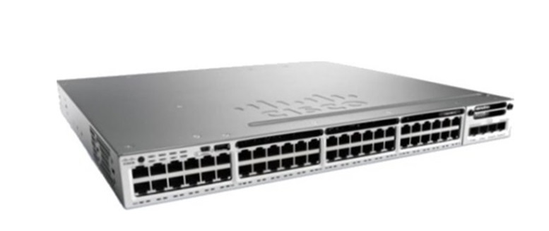 48-Port Ethernet PoE Switch Cisco Catalyst WS-C3850-48P-S