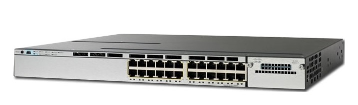 24-Port 10/100/1000BaseT Ethernet Switch Cisco Catalyst WS-C3850-24U-S