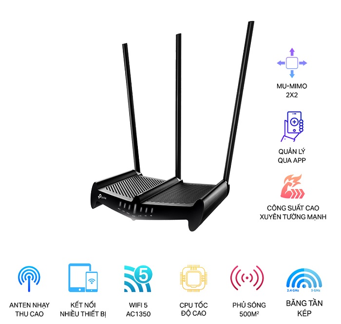 High Power Wireless Router TP-LINK Archer C58HP