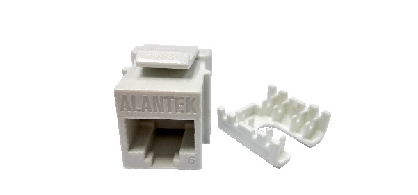 Modular Jack Cat6 UTP Alantek 302-2QX618-WHAB