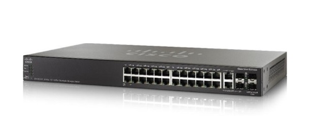 24-Port Gigabit PoE Stackable Switch SG550X-24MPP-K9-EU