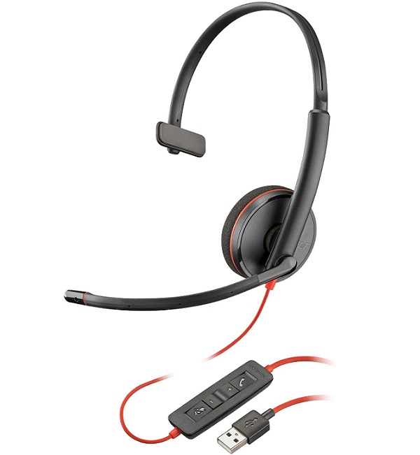 Tai nghe Headset Poly C3210 USB-A (8S0L3A6#ABA)