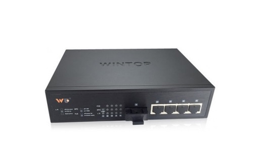 4-Port 10/100/1000Base-T(X) + 2-Port 1000Base-F(X) Switch WINTOP YT-DS106-2GF4GT