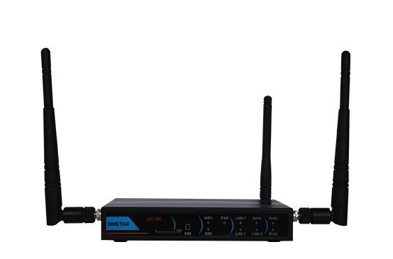 Analog VoIP Gateway Dinstar UC100-1G1S