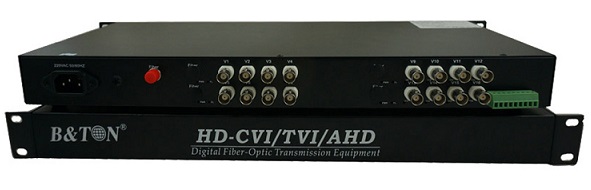 Chuyển đổi Quang-điện Video và Audio 16 kênh Converter BTON BT-16V1D1A↑↓F-T/R