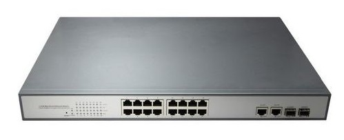 16-port 10/100/1000Mbps PoE Switch BTON BT-6216GE-SFP