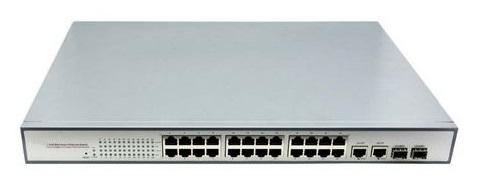 24-port 10/100/1000Mbps PoE Switch BTON BT-6224GE-SFP