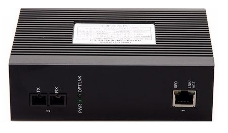 2-port 10/100/1000Mbps Industrial Fiber Unmanaged Switch BTON BT-I912GS-S