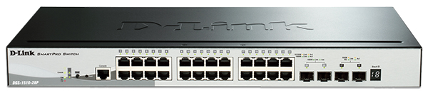 28-Port SmartPro Gigabit Managed PoE Switch D-Link DGS-1510-28P