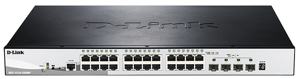 28-Port SmartPro (Max) Gigabit Managed PoE Switch D-Link DGS-1510-28XMP