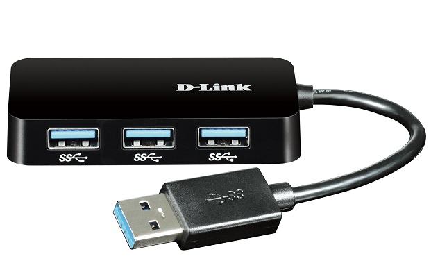 4-Port Super Speed USB 3.0 Hub D-Link DUB-1341