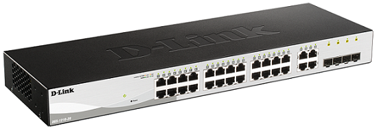 28-Port Gigabit Smart Managed Switch DGS-1210-28